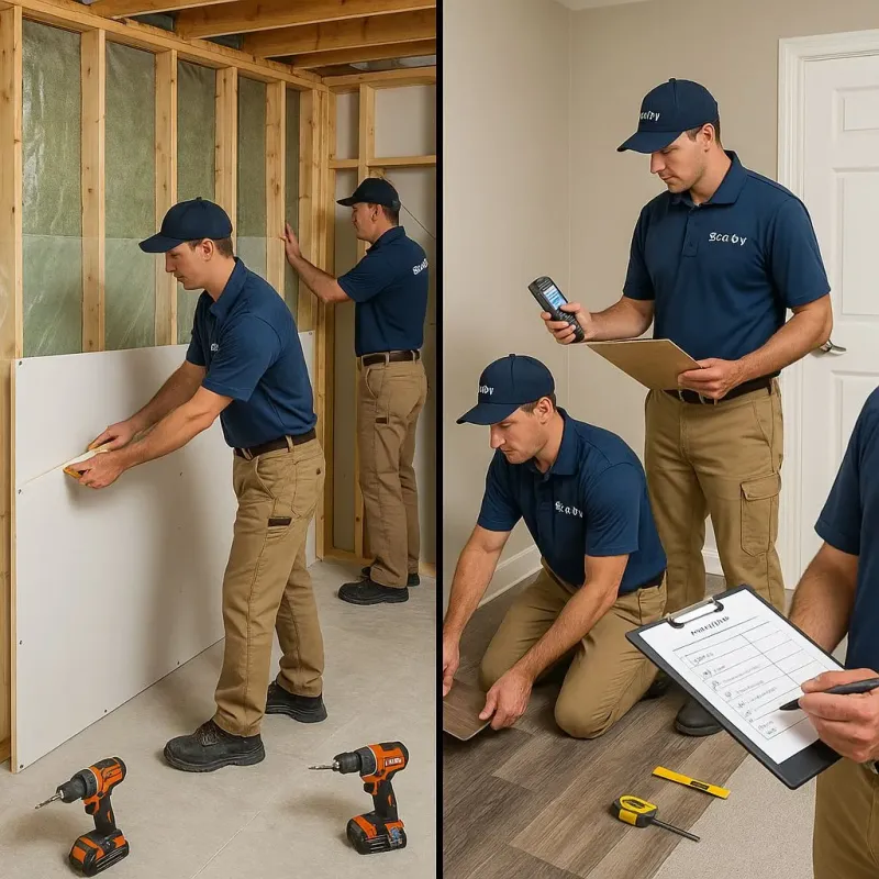 Repairs and Reconstruction process in Sheldon, TX