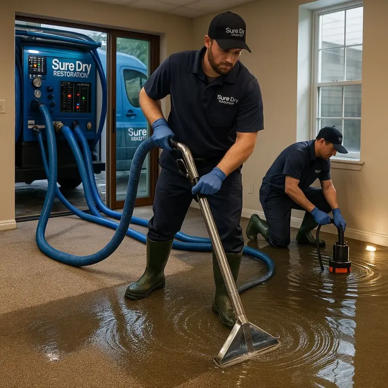 Water Extraction and Removal process in Sheldon, TX